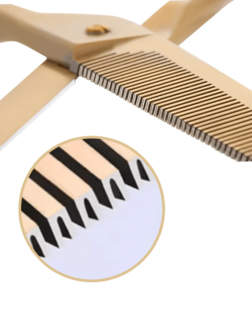 Thinner scissors 6,5``satin gold TH65-G, SoPosh