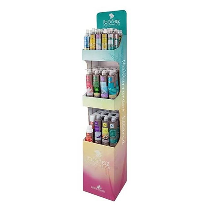 Hovedbilde Display Stand Med Shampo og Balsam, Ibanez