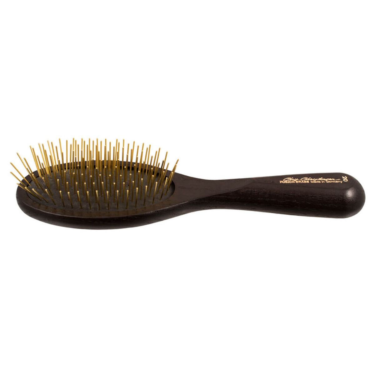 20mm Oval Pocket Brass Pin Brush, Chris Christensen