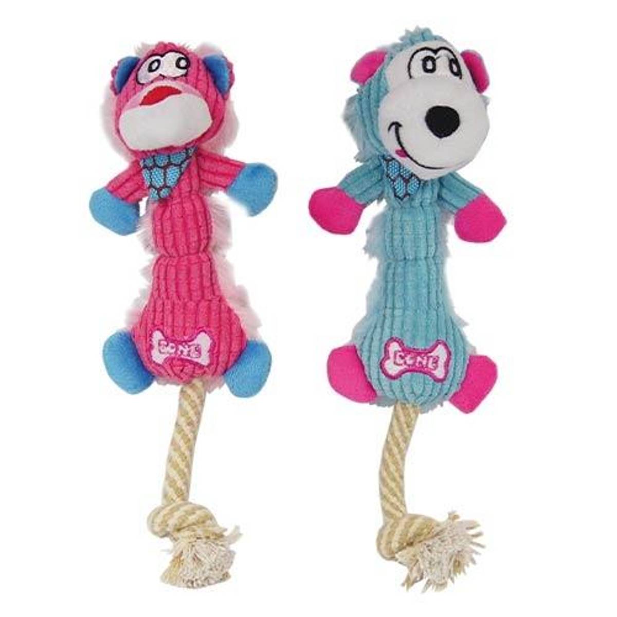 Launcher Lioness plush & Rope toys 27x10cm, Ibanez
