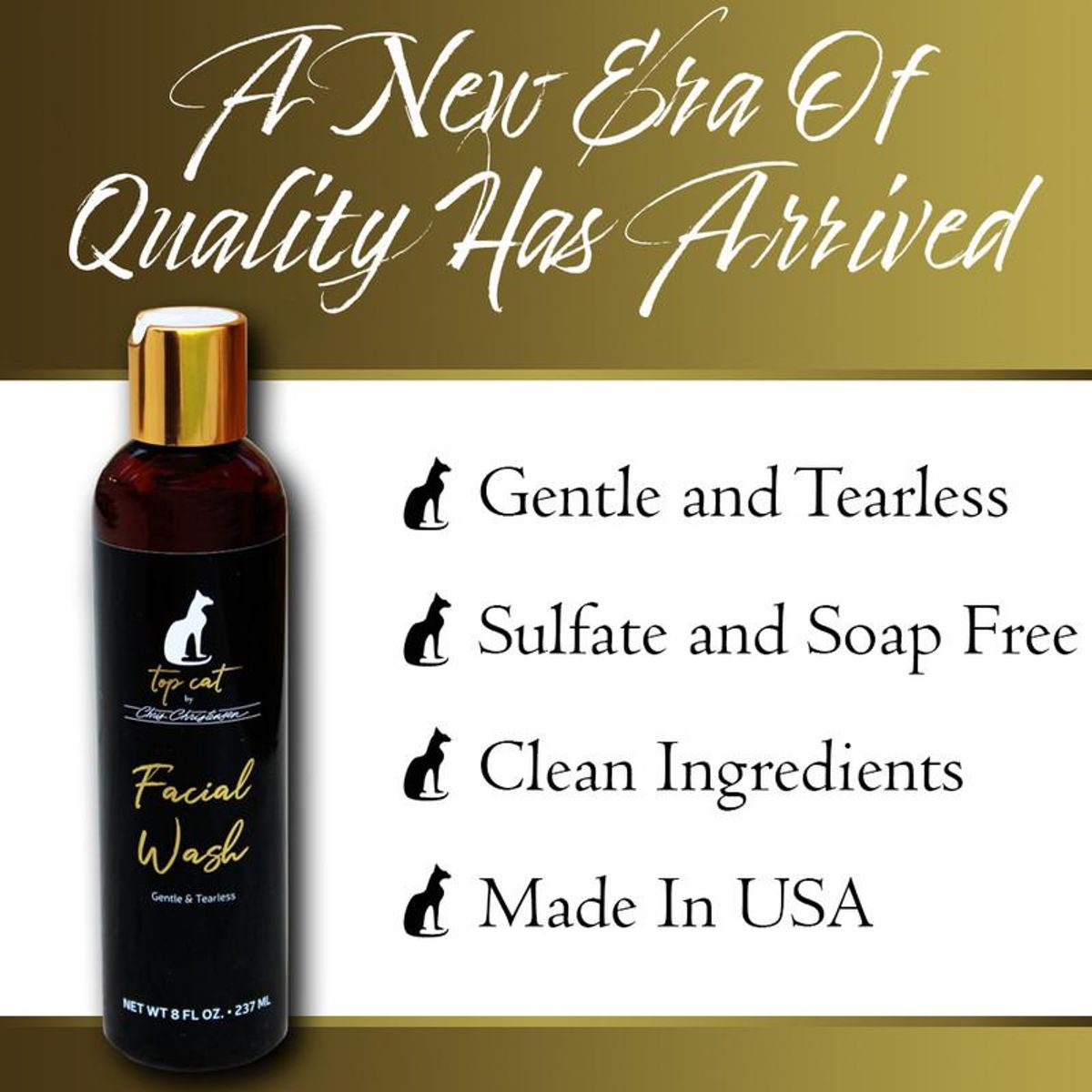 Topcat Facial Wash 236ml